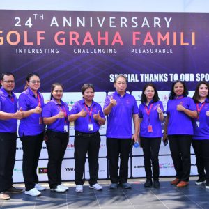 Ramaikan HUT ke 24, Golf Graha Famili Gelar Turnamen Berhadiah Rp 5 M