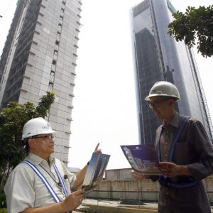 Jaga Komitmen, Ciputra World Lakukan Topping SOHO, Office dan Sky Residence