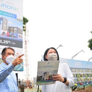 Harga Mulai Rp 2,6 M, Intiland Optimis Kawasan Komersial Aurora Direspond Bagus Konsumen