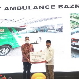 Dukung UMKM, Bank Jatim Serahkan CSR Kepada BAZNAS Provinsi Jawa Timur