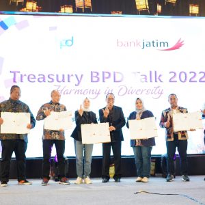 Sukseskan BPPU 2025, Bank Jatim Gelar Treasury BPD Talk 2022 di Surabaya