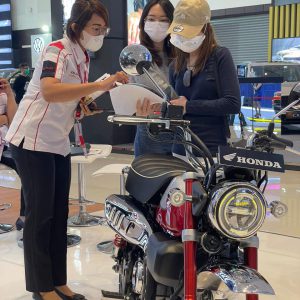 MPM Honda Jatim Hadirkan Motor Baru Honda ST125 Dax dan New Honda ADV160 di GIIAS  Surabaya 2022.