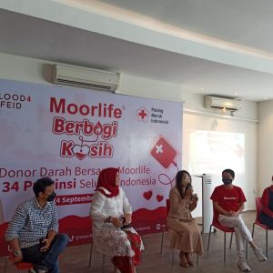 Rayakan HUT ke-9, Moorlife Gelar Aksi Sosial Donor Darah Serentak di 34 Provinsi