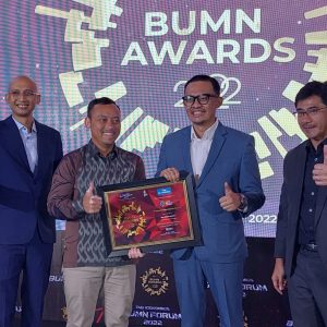 KBI Raih Corporate Communication Award untuk Annual Report Terbaik di BUMN Award 2022