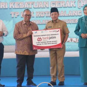 Bank Jatim Serahkan CSR Kepada Pemerintah Kota Malang