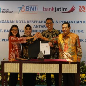 Kolaborasi Bank Jatim dan BNI Tingkatkan Layanan Digital