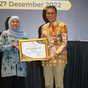 Bank Jatim Raih Paritrana Award 2022 Provinsi Jawa Timur