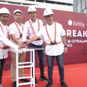 Lakukan Ground Breaking,  Hokky Supermarket CitraLand CBD  Mulai Dibangun