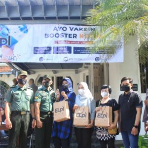 Gelar Aksi Sosial Pertama di 2023, ELPI Adakan Vaksinasi Booster Dosis ke 2 Gratis