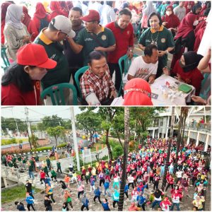 1.500 Perawat Anggota PPNI Surabaya Blusukan ke 4 Kecamatan Bantu Pemkot Tangani Stunting