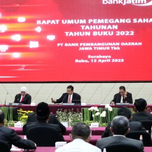 Kinerja Meningkat, Bank Jatim Bagikan Dividen Rp 797 Miliar