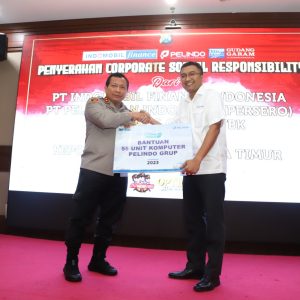 Dukung Layanan Polda Jatim, Pelindo Regional 3 Hibahkan 55 Perangkat Komputer   