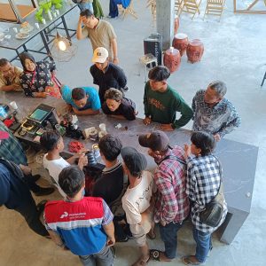 Tingkatkan Keahlian Karang Taruna Tambak Kalisogo, PGN SOR III Gelar Workshop Pengenalan Kopi dan Barista