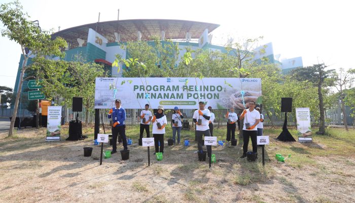 Dukung Upaya Penghijauan Lingkungan, Pelindo Regional 3 Tanam 2500 Bibit Pohon Serempak di 4 kota