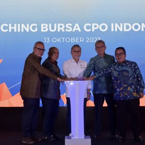 Mendag Resmikan Bursa CPO untuk Perbaiki Tata Kelola Perdagangan CPO di Indonesia