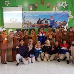 PGN Mengenalkan dan Sharing Basic Safety di SMPN 3 Lamongan