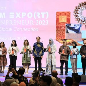 Buka UMKM EXPO(RT) BRILIANPRENEUR 2023, Presiden Joko Widodo Apresiasi Keberpihakan BRI Majukan UMKM