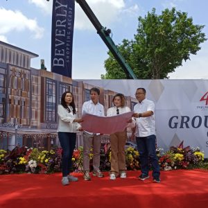 Harga Mulai Rp 5 Miliaran, Pakuwon Group Ground Breaking Ruko Beverly Shopping Arcade di Pakuwon City