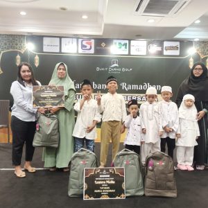 Jelang Lebaran, Bukit Darmo Golf Ajak 260 Anak Yatim Buka Puasa Bersama dan Berikan Santunan   