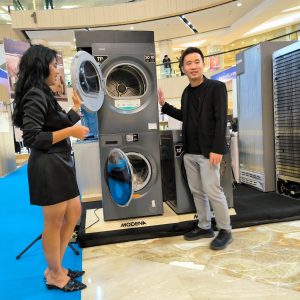 Optimis Pasar Tumbuh 15 Persen, MODENA Hadir di Perfect Living Exhibition, Kenalkan Loundry Ecosystem Terbaru MODENA WashStation™