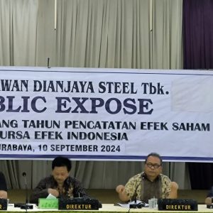 Gunawan Dianjaya Steel Optimis Tahun Ini Raih Penjualan Rp 2,5 T dan Laba Bersih Rp 125 M