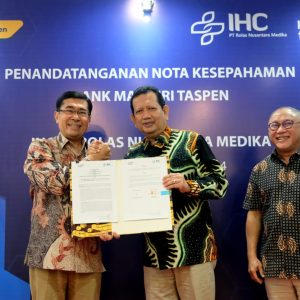 Beri Layanan VIP Nasabah, Bank Mandiri Taspen Gandeng IHC PT Rolas Nusantara Medika
