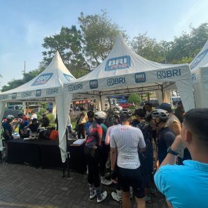 Jaring Nasabah Baru, BRI BO HR Muhammad Agresif Garap Komunitas Olahraga di Surabaya