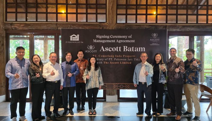 Jalin Kerjasama Strategis dengan Ascott Limited, Pakuwon Kembangkan Ascot Batam