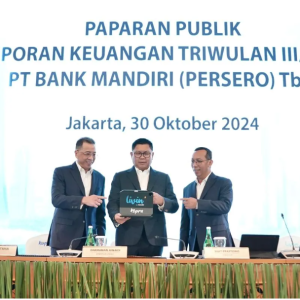 Tumbuh 20,8 Persen, Bank Mandiri Salurkan Kredit Rp 1.590 Triliun di Kuartal III/2024