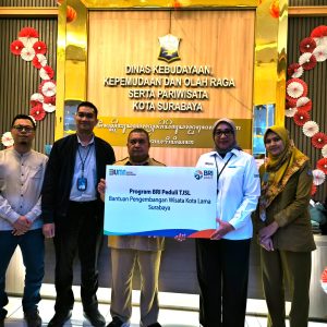 BRI Kanca Rajawali Kembali Support Pengembangan Kawasan Wisata Kota Lama Surabaya