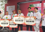 BSI Maslahat Hadir di Run For Humanity dan Menerima Amanah Penyaluran Bantuan Palestina Sebesar Rp50 juta