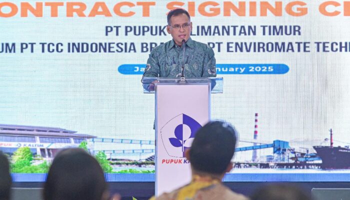 Dukung Ketahanan Pangan, Pupuk Indonesia Bangun Pabrik Soda Ash Pertama di Indonesia