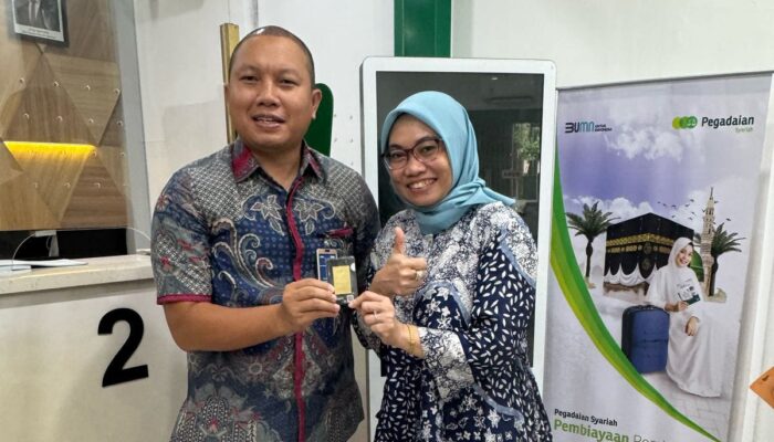 BRI BO Pahlawan Jalin Kerjasama dengan Pegadaian Syariah Blauran, Surabaya