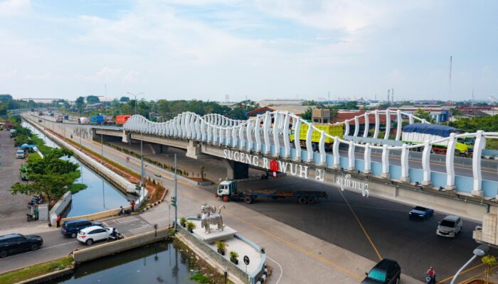 Jamin Kualitas dan Ketahanan Konstruksi, SIG Pasok Bahan Bangunan untuk Flyover Madukoro