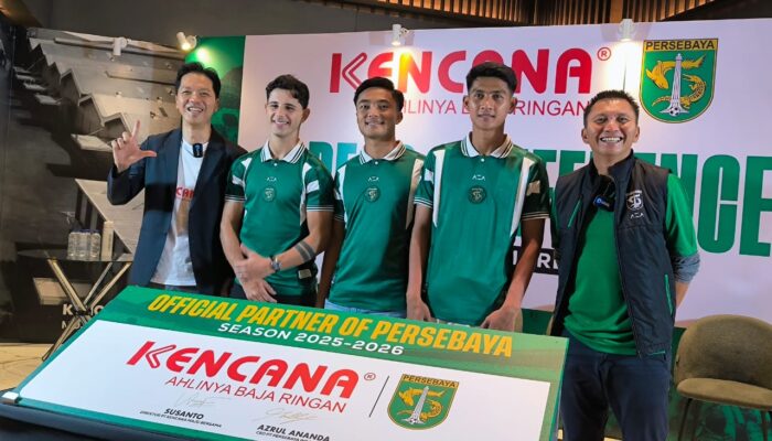 Perkuat Brand dan Market, Kencana Kerjasama dengan Persebaya Sebagai Official Partner Satu Musim