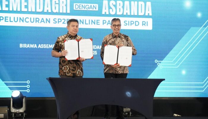 SP2D Online Resmi Diluncurkan, Bank Jatim Teken PKS Bersama Kemendagri