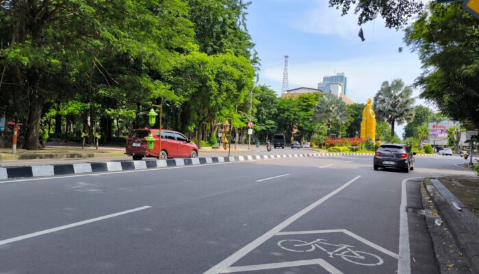 H+7 Libur Lebaran, Sejumlah Jalan Protokol di Surabaya Masih Sepi