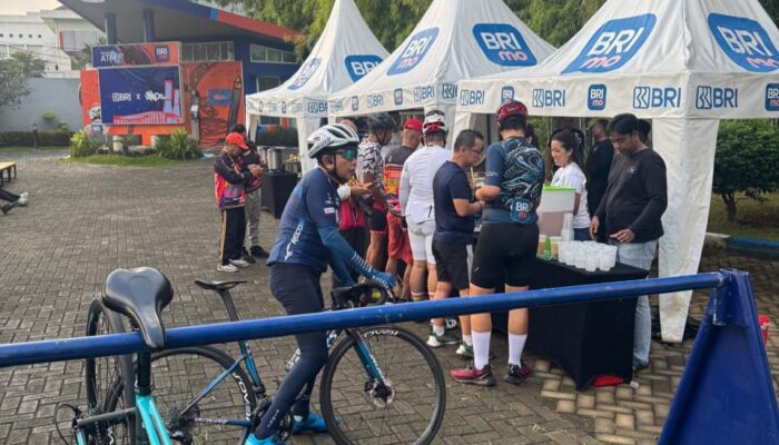 Gelar Tunjungan Loop, BRI BO Kertajaya Aktif Garap Komunitas Olahraga Cycling dan Running