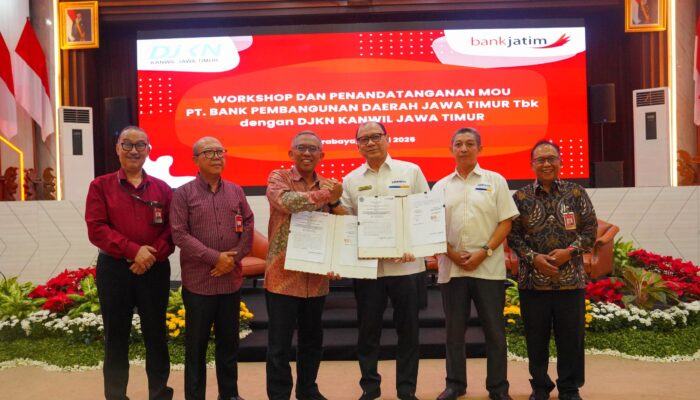Optimalkan Recovery Asset, Bank Jatim Jalin Sinergi dengan DJKN Jawa Timur
