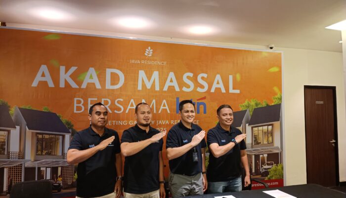 Komitmen Terhadap Customer, Java Residence Gelar Akad Massal Bersama Bank BTN