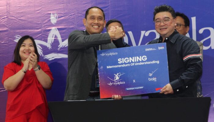 Tingkatkan Transaksi Digital di Royal Plaza, Pakuwon Jalin Kerjasama dengan Bank BTN