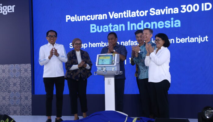 Dräger Indonesia Luncurkan Ventilator ‘Savina 300 ID’ Buatan Indonesia, Dorong Kemandirian Alkes Nasional