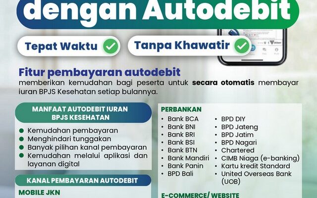 Bayar Iuran Lebih Sat Set dengan Autodebit
