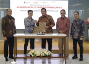 Telkomsat dan PT Len Industri (Persero) Tandatangani MoU untuk Perkuat Kolaborasi Pertahanan Berbasis Satelit
