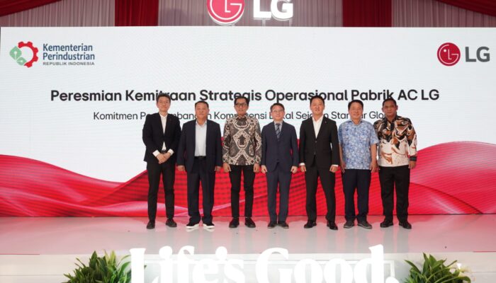 Operasikan Pabrik Baru di Bekasi Bersama Mitra, LG Siap Ekspansi Bisnis HVAC di Global South