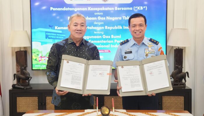 Semangat Efisiensi, Pemakaian Gas Bumi PGN di Kemenhan dan TNI Jalan Terus