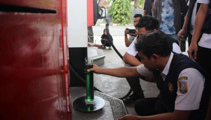 Pertalite Dikeluhkan Warga, Polres Tuban Lakukan Sidak ke Sejumlah SPBU
