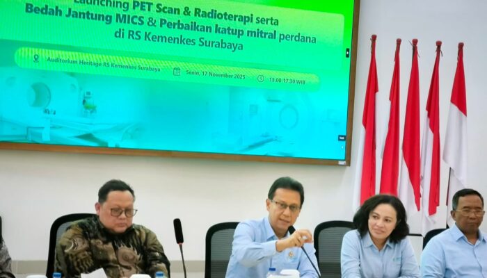 Menkes Resmikan Layanan PET Scan & Radioterapi di RS Kemenkes Surabaya