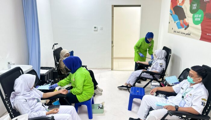 Rayakan HUT ke-25 Arsada, RSUD Eka Candrarini Gelar Donor Darah Serentak, Kumpulkan Ratusan Kantong