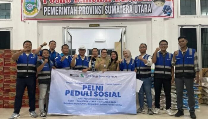 PELNI Salurkan Bantuan Kemanusiaan untuk Korban Bencana Alam di Sumatera